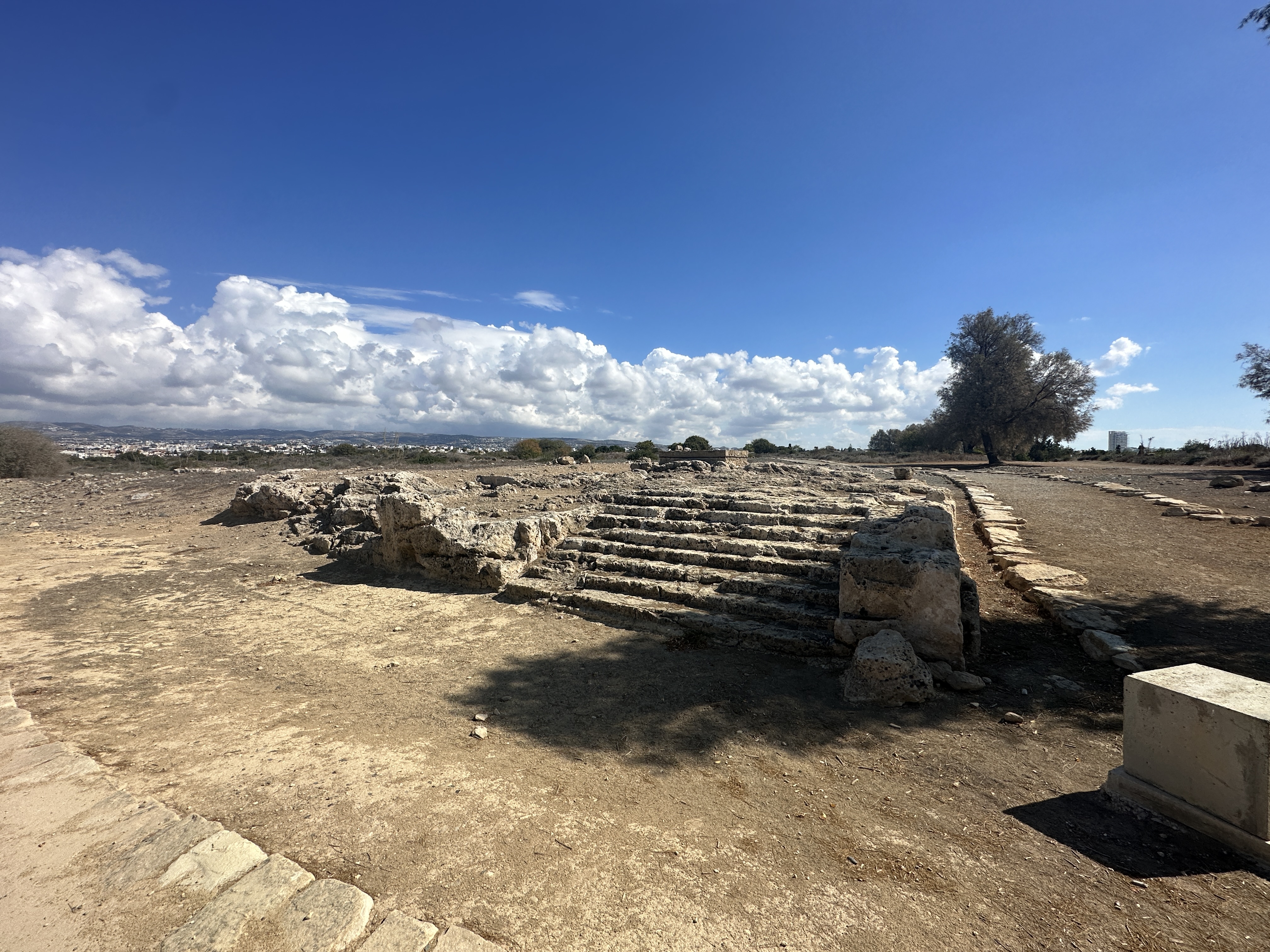 Rock-cut Temple Podium(Paphos)