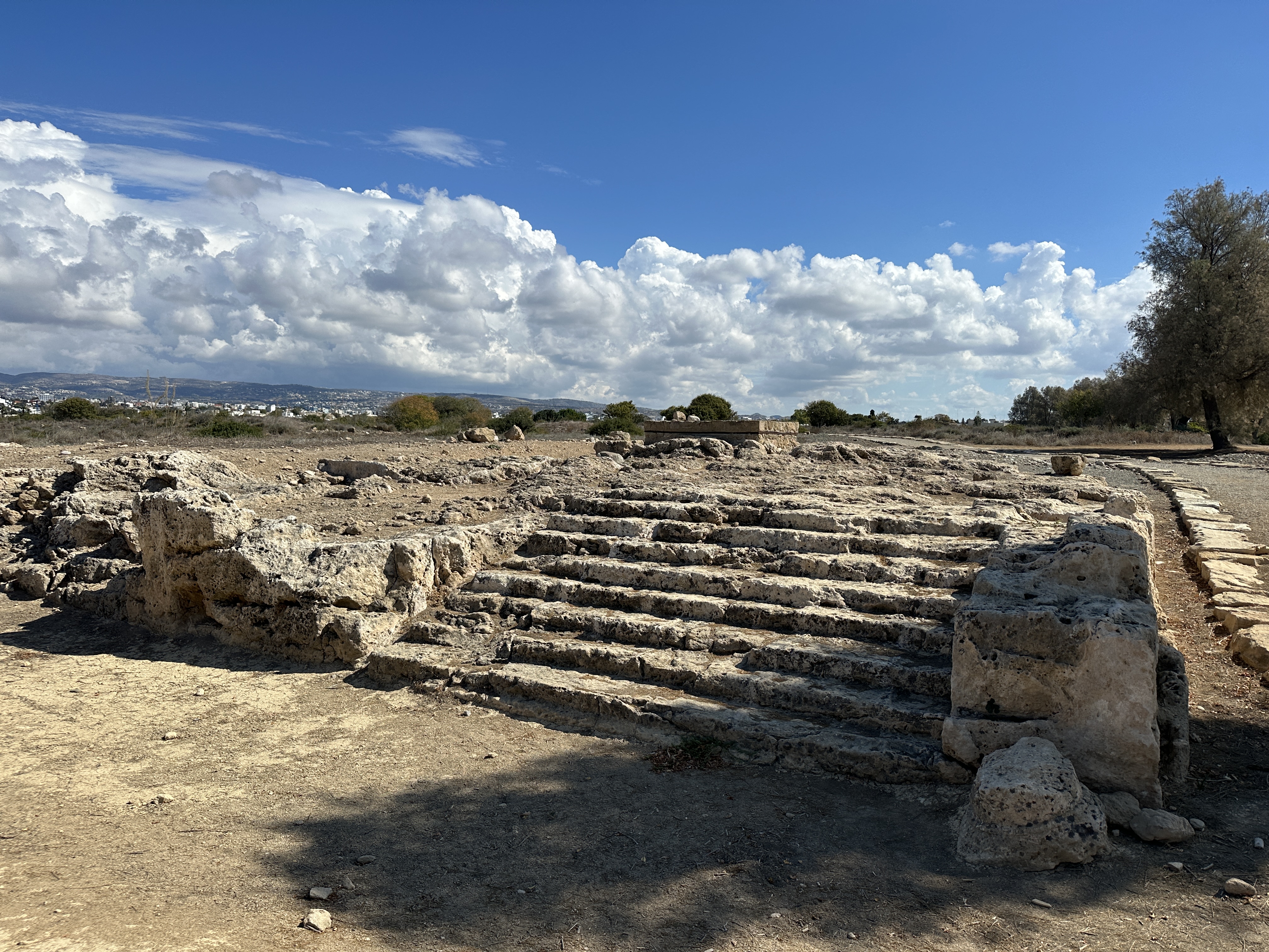 Rock-cut Temple Podium(Paphos)