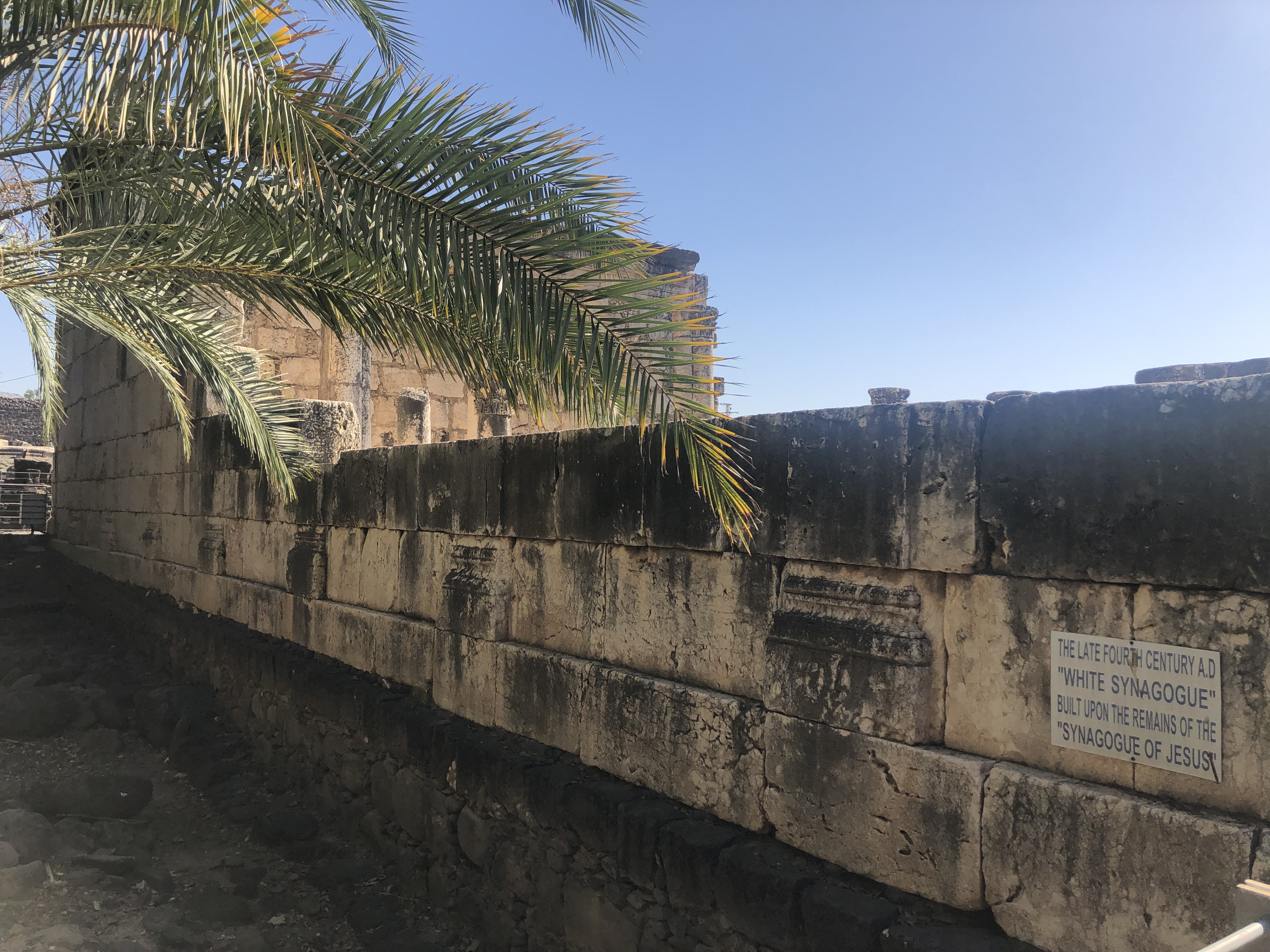 Synagogue in Capernaum