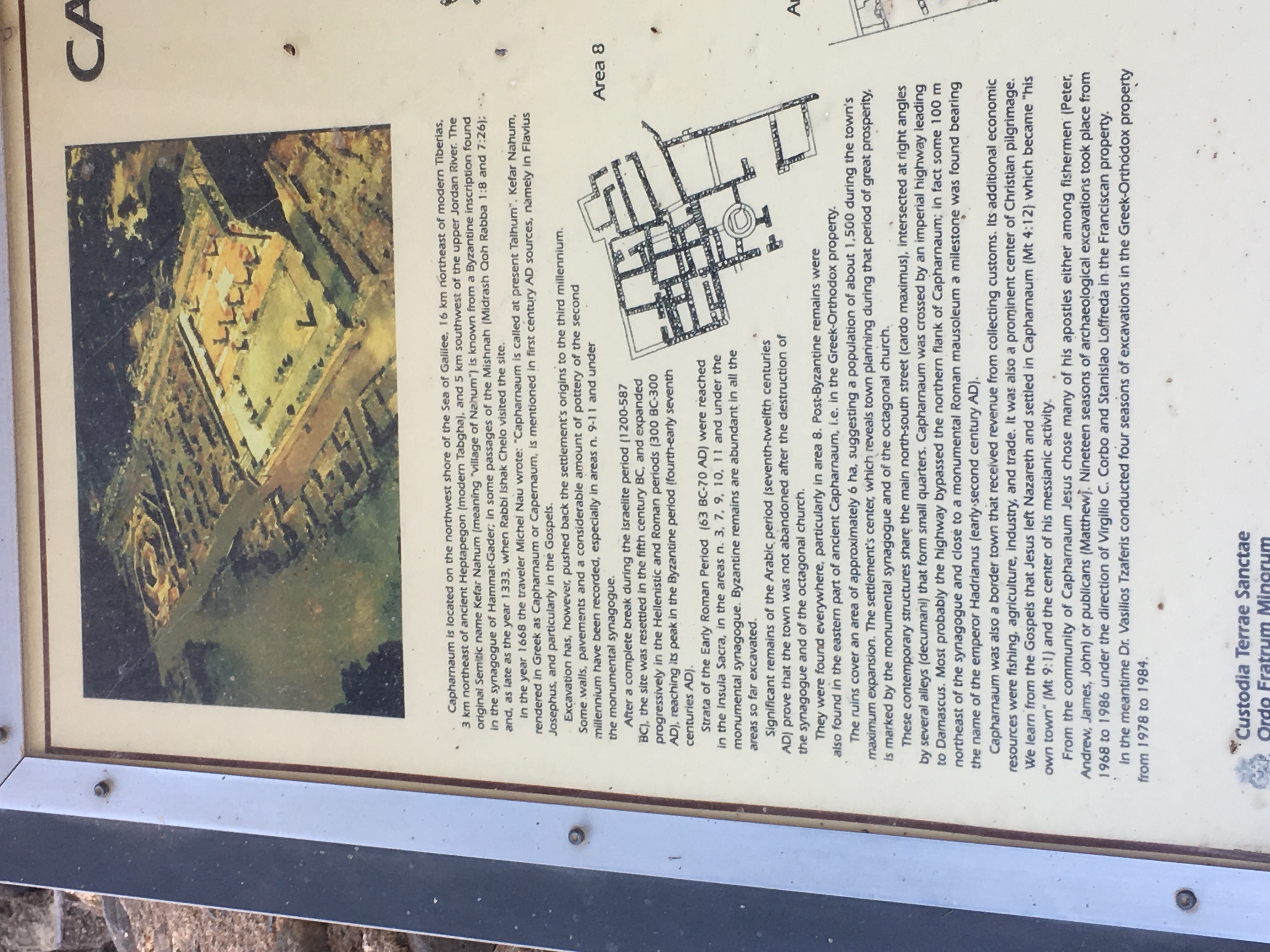 Capernaum - home of Jesus