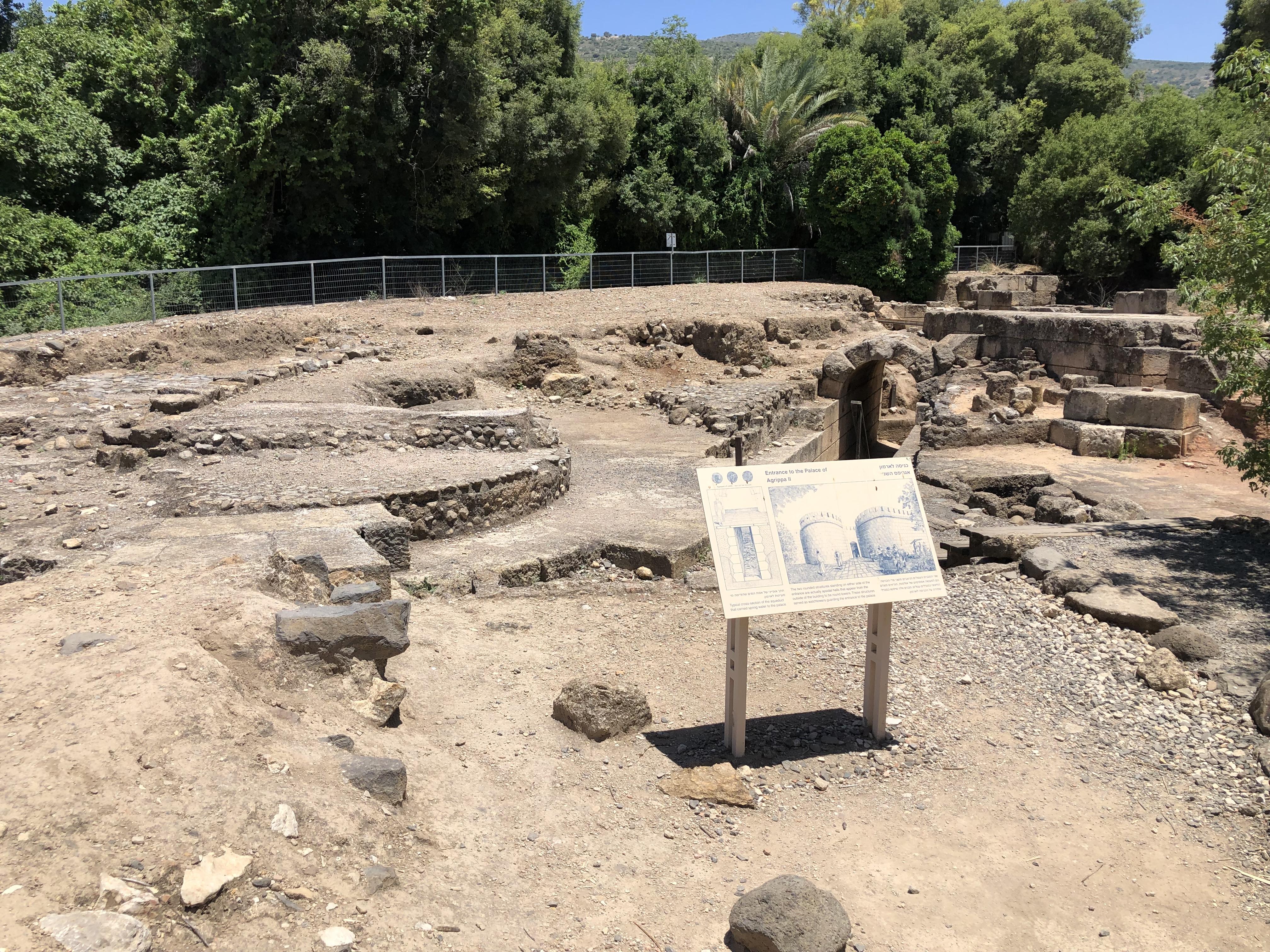 Caesarea P. - Palace of Agrippa II.