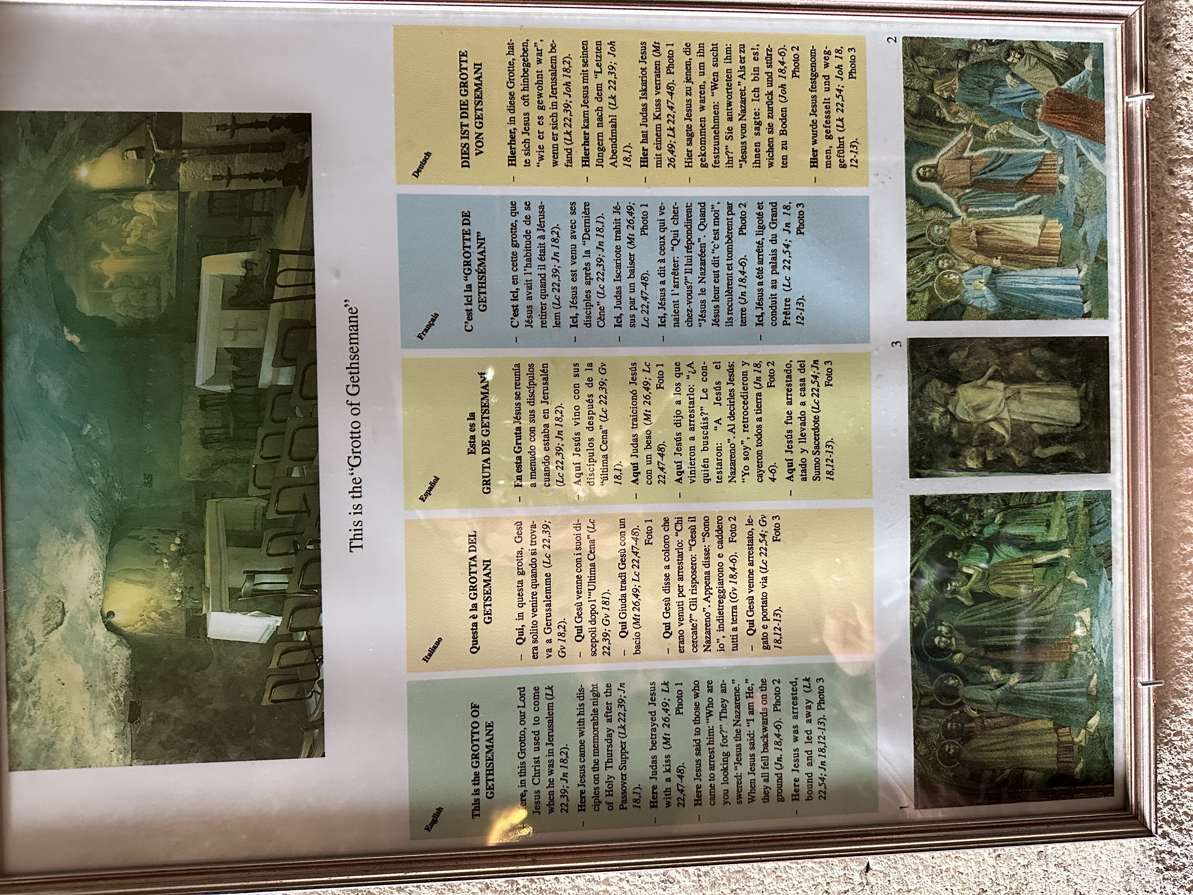 Grotto of Gethsemana