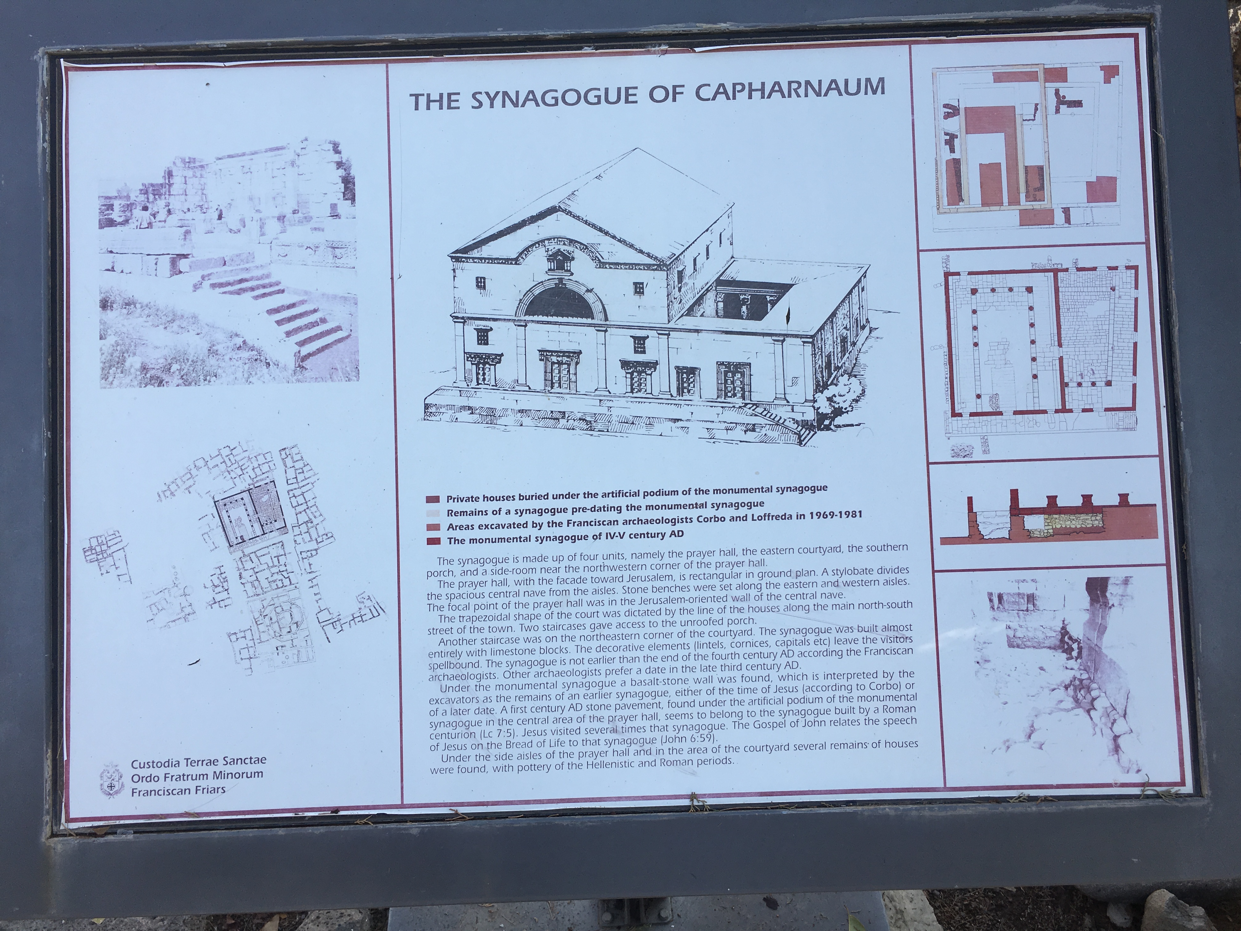Synagogue in Capernaum