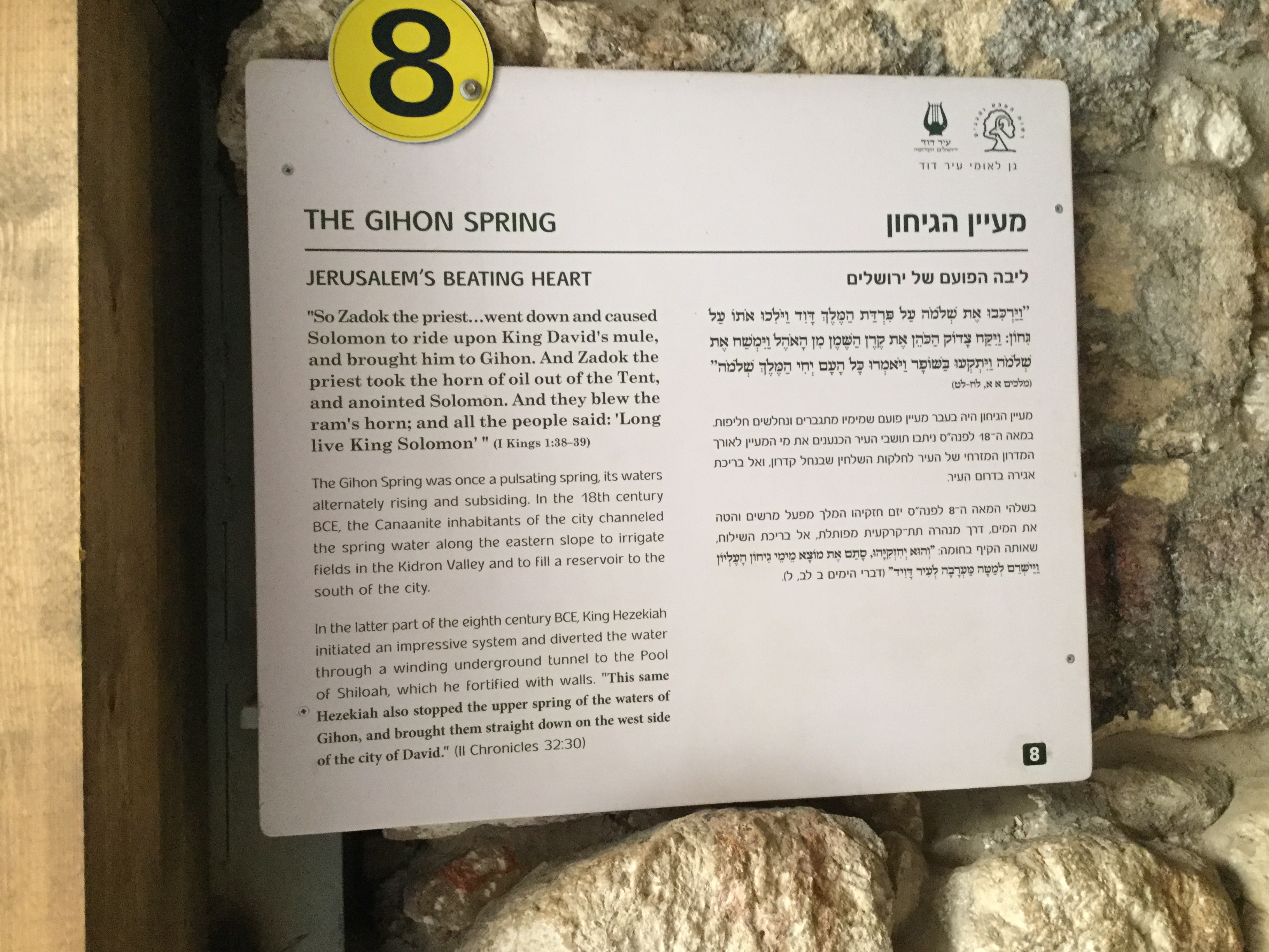 Gihon spring